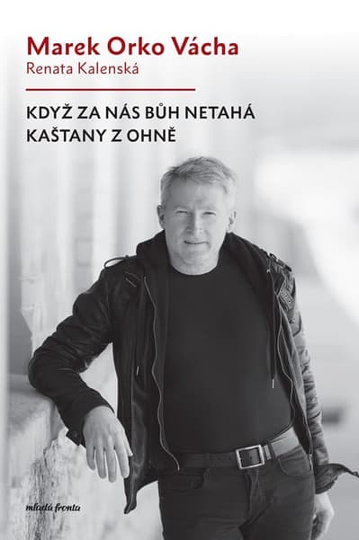 Obálka knihy Marka Orko Váchy a Renaty Kalenské Když za nás Bůh netahá kaštany z ohně
